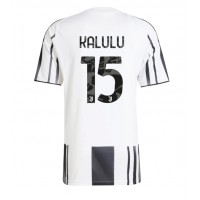 Stroje piłkarskie Juventus Pierre Kalulu #15 Koszulka Podstawowej 2025-26 Krótki Rękaw